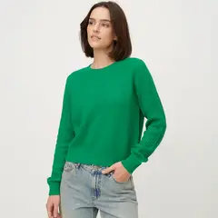 VERO MODA - Sweater Algodón Cuello Redondo Mujer