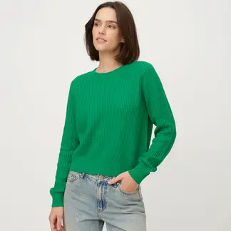 VERO MODA - Sweater Algodón Cuello Redondo Mujer