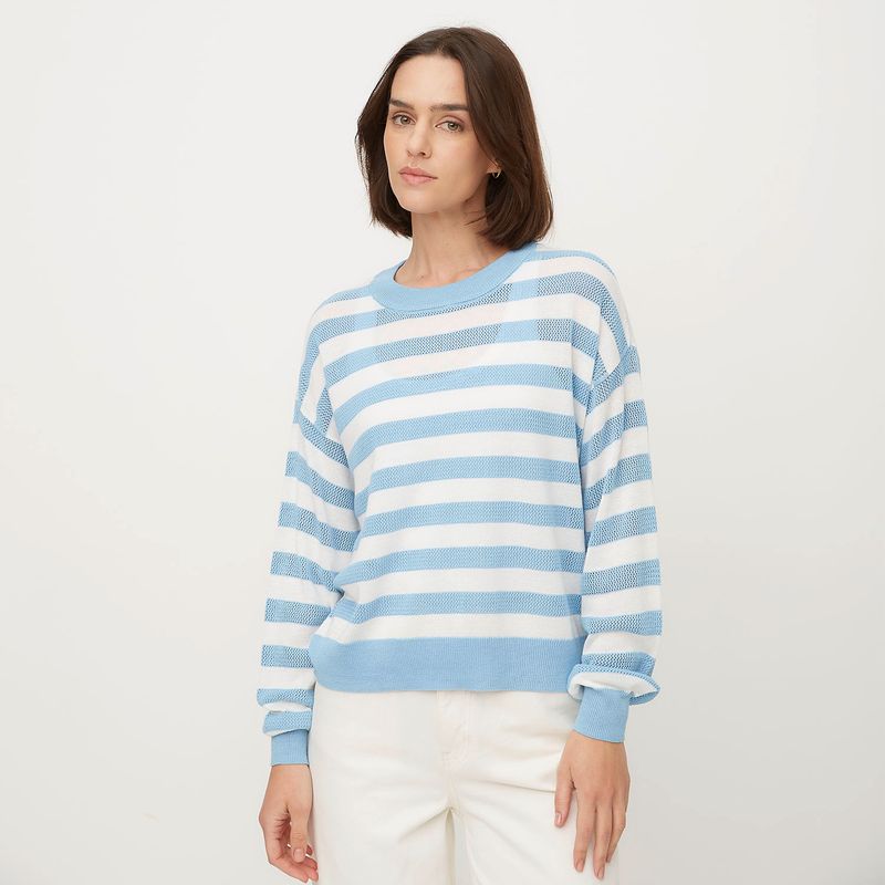 VERO MODA - Sweater Rayas Mujer Vero Moda