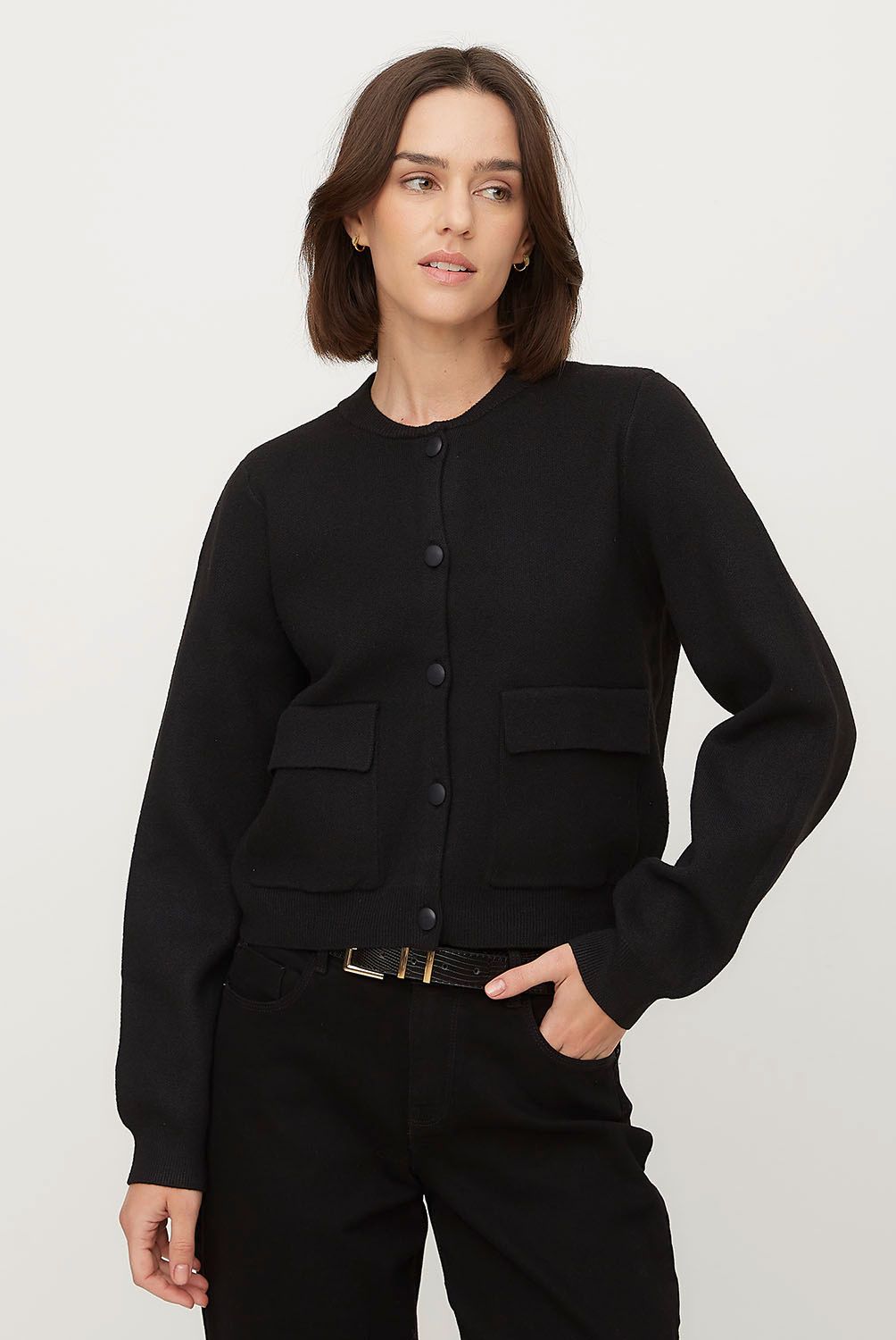 VERO MODA - Chaqueta Bomber con Bolsillos Mujer Vero Moda
