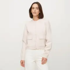 VERO MODA - Chaqueta Bomber con Bolsillos Mujer