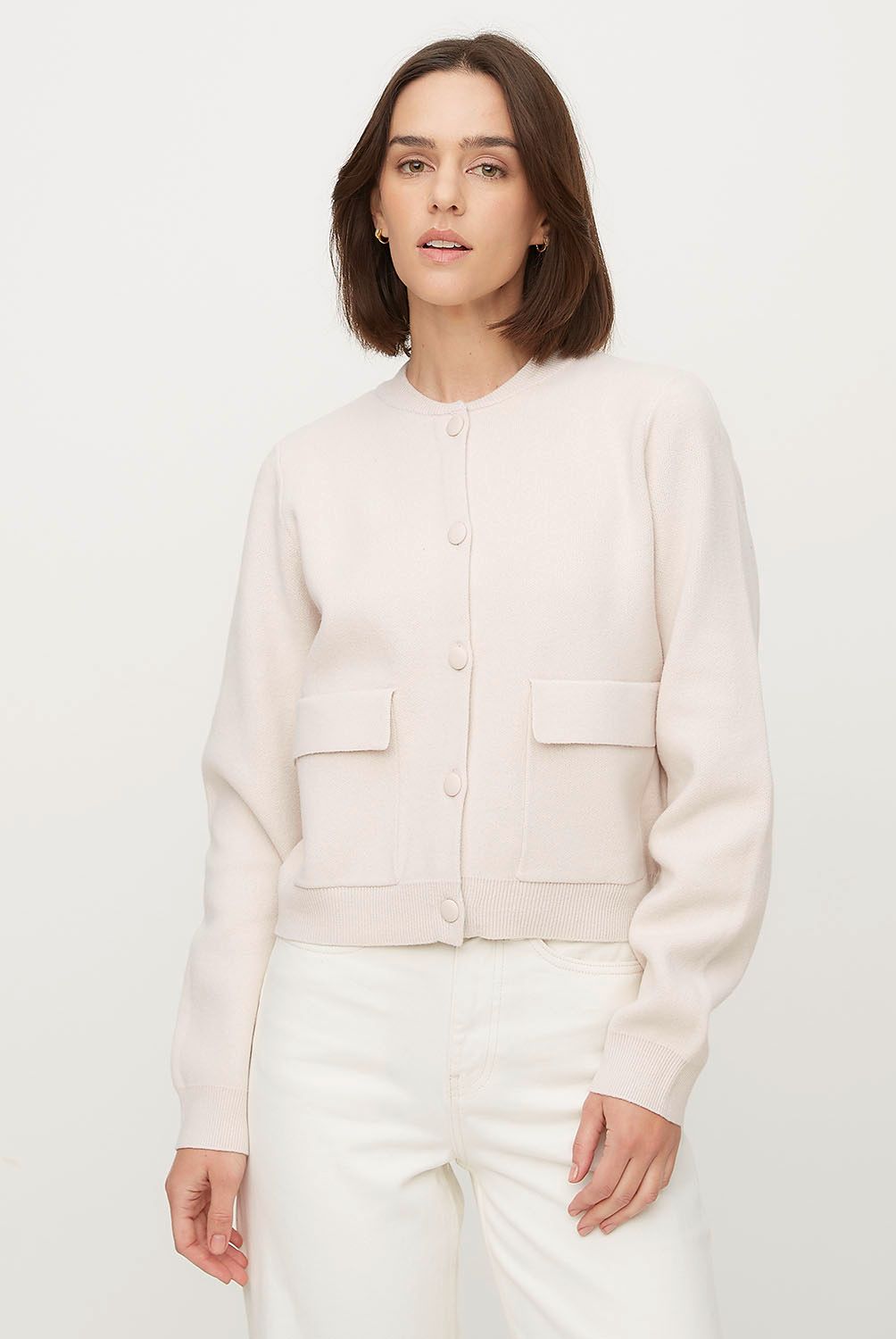 VERO MODA - Chaqueta Bomber con Bolsillos Mujer Vero Moda