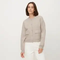 VERO MODA - Chaqueta Bomber con Bolsillos Mujer