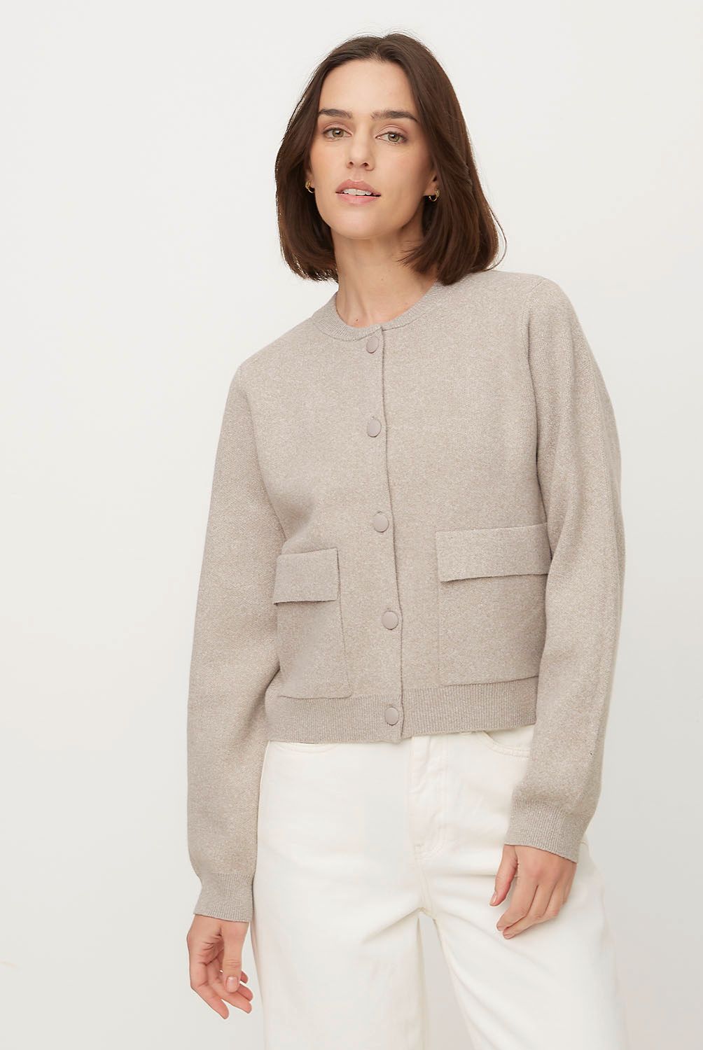 VERO MODA - Chaqueta Bomber con Bolsillos Mujer Vero Moda