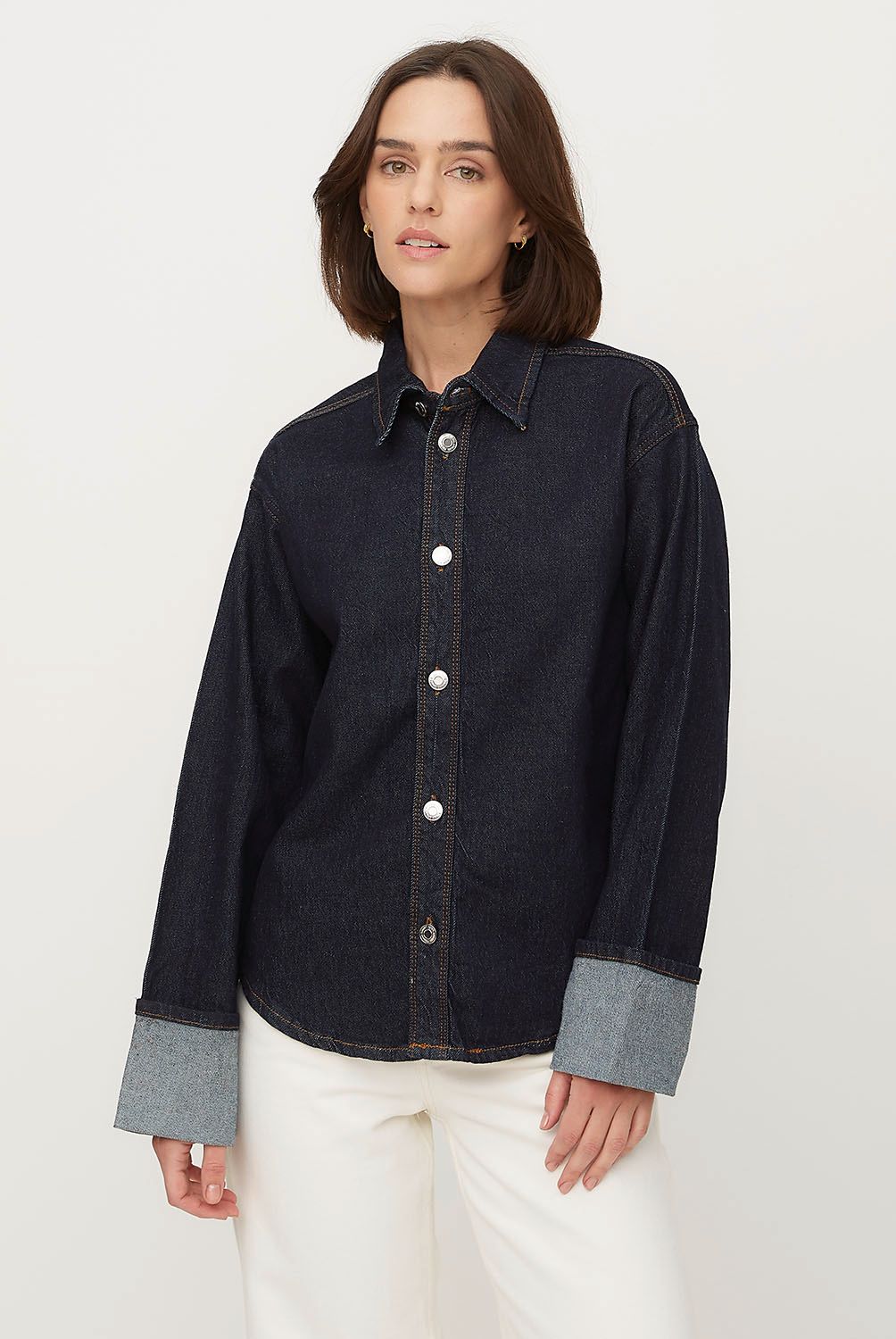 VERO MODA - Blusa Denim Mujer Vero Moda