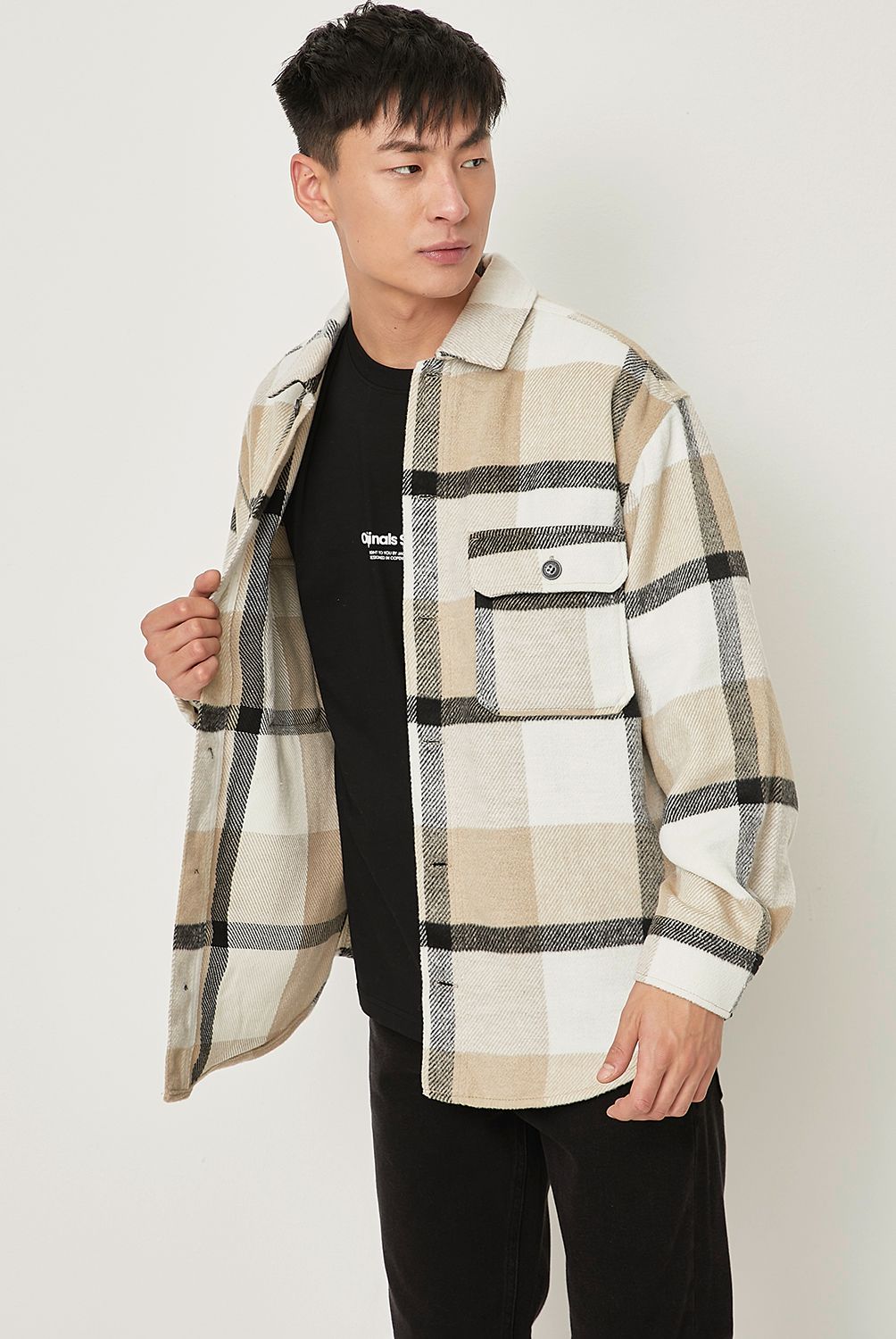 JACK&JONES - Camisa Bradley Hombre Algodón Jack&Jones