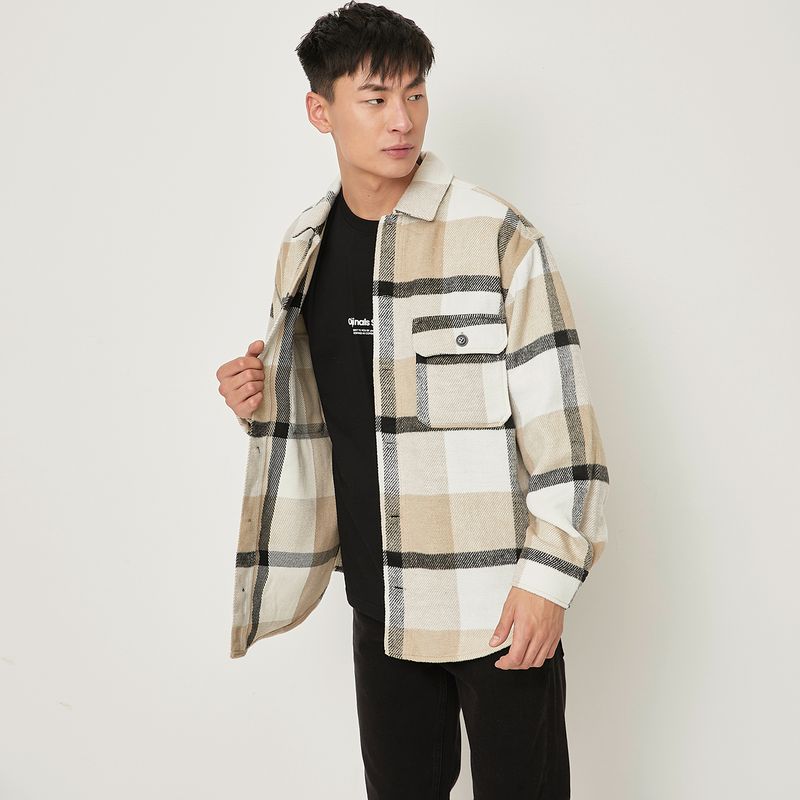 JACK&JONES - Camisa Bradley Hombre Algodón Jack&Jones