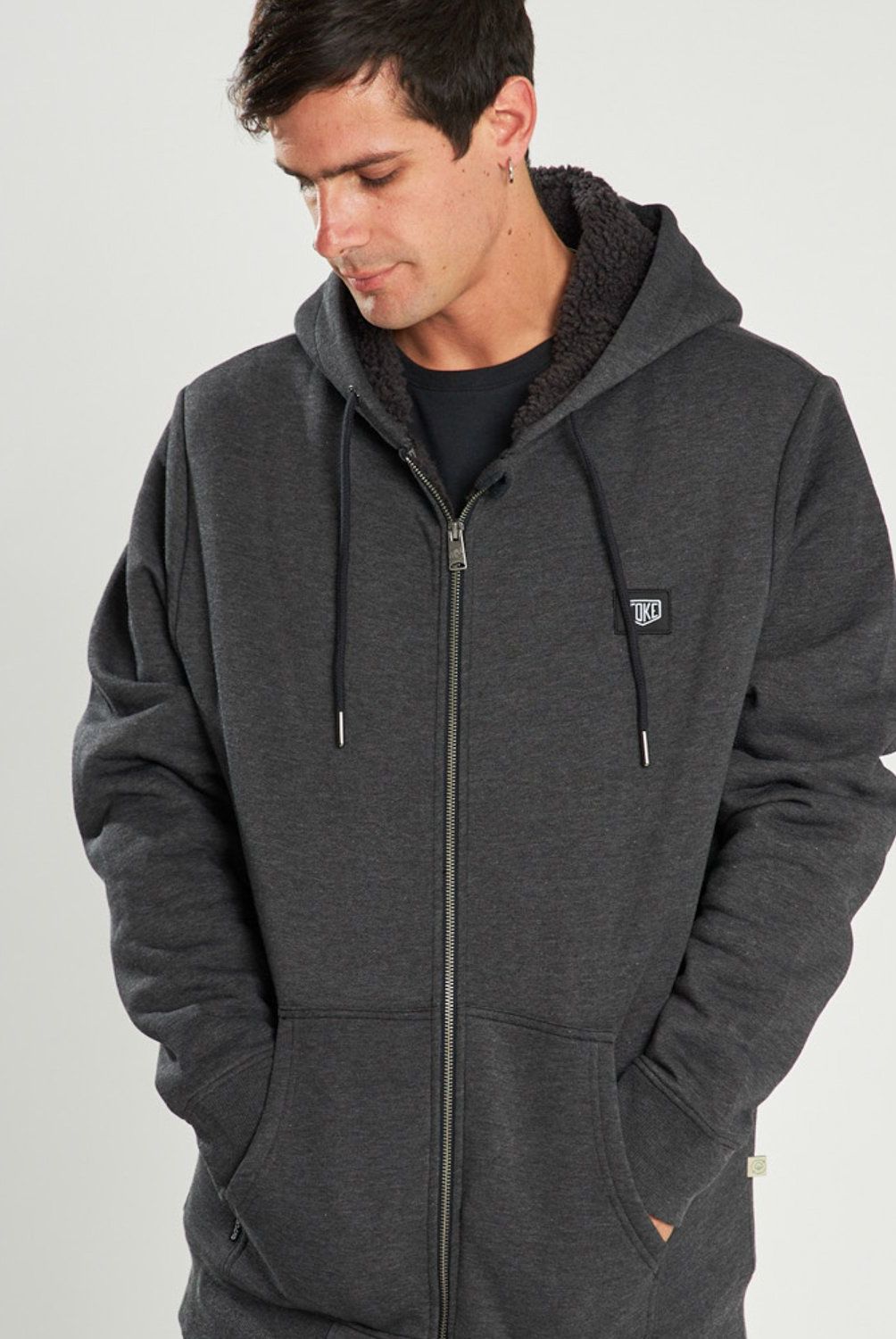 TOKE - Polerón Full Zipper Hombre Toke