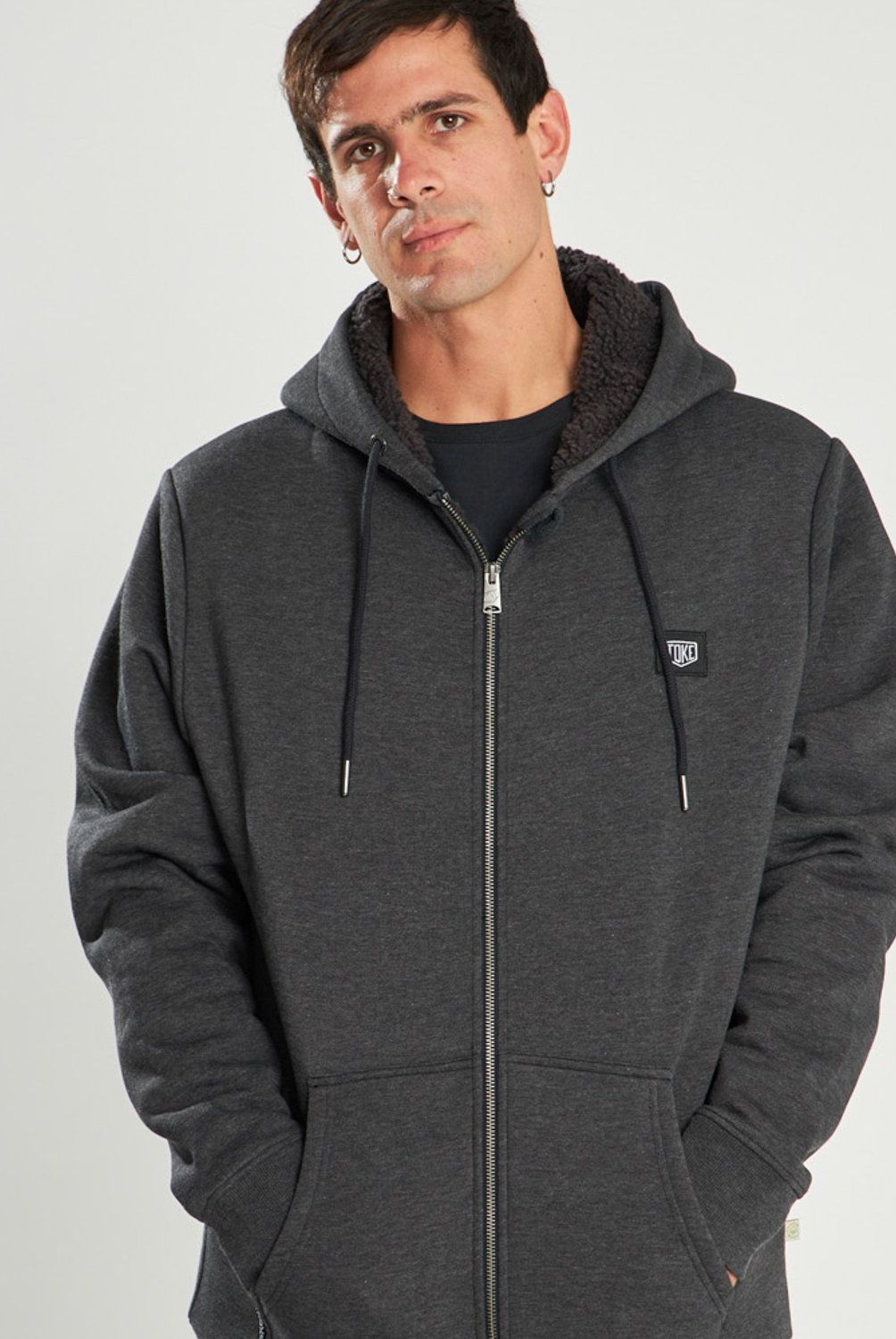 TOKE - Polerón Full Zipper Hombre Toke