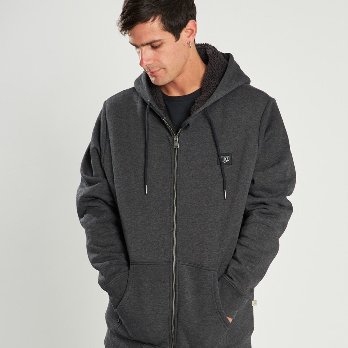 TOKE - Polerón Full Zipper Hombre Toke