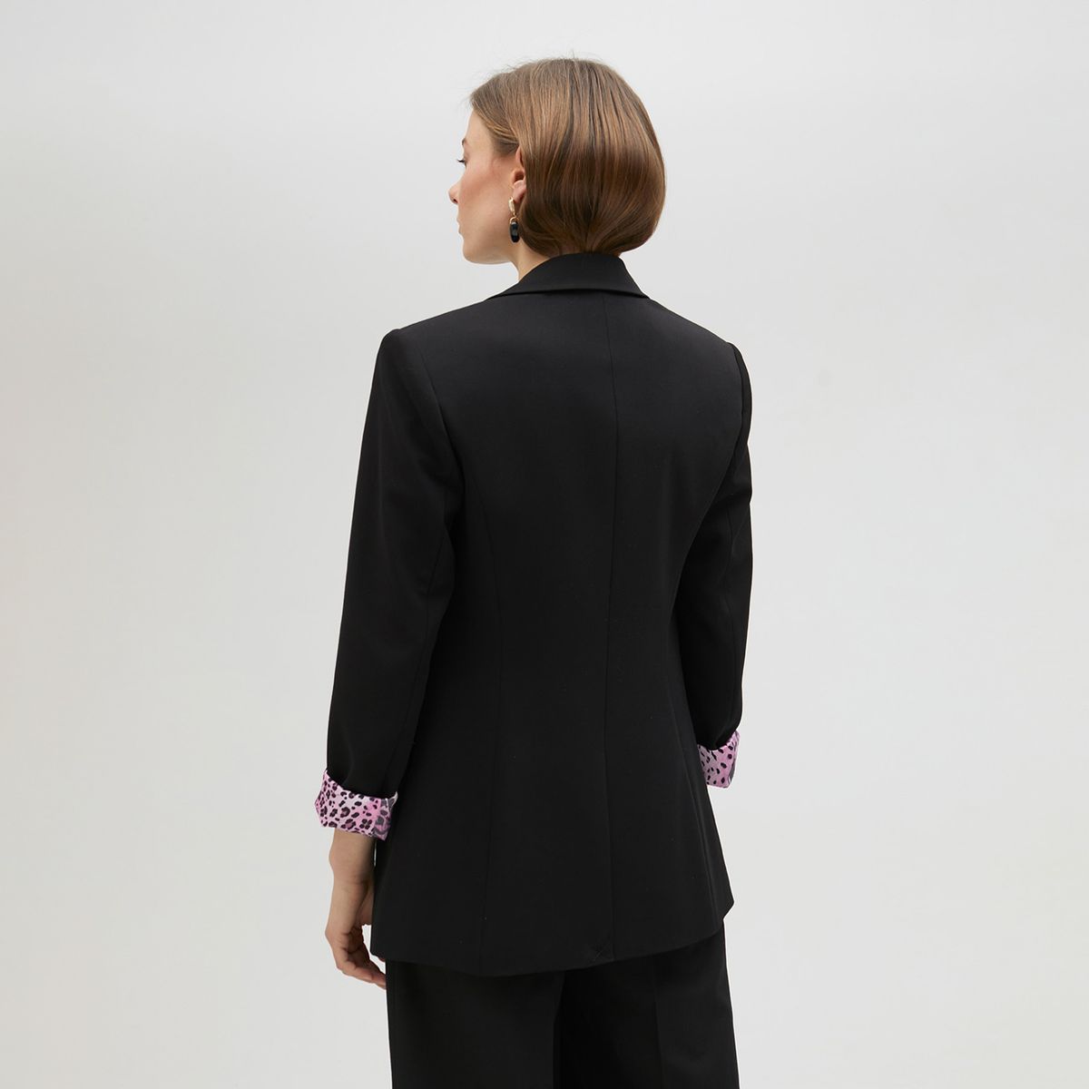 LOLA CASADEMUNT - Blazer Con Forro Estampado Mujer Lola Casademunt