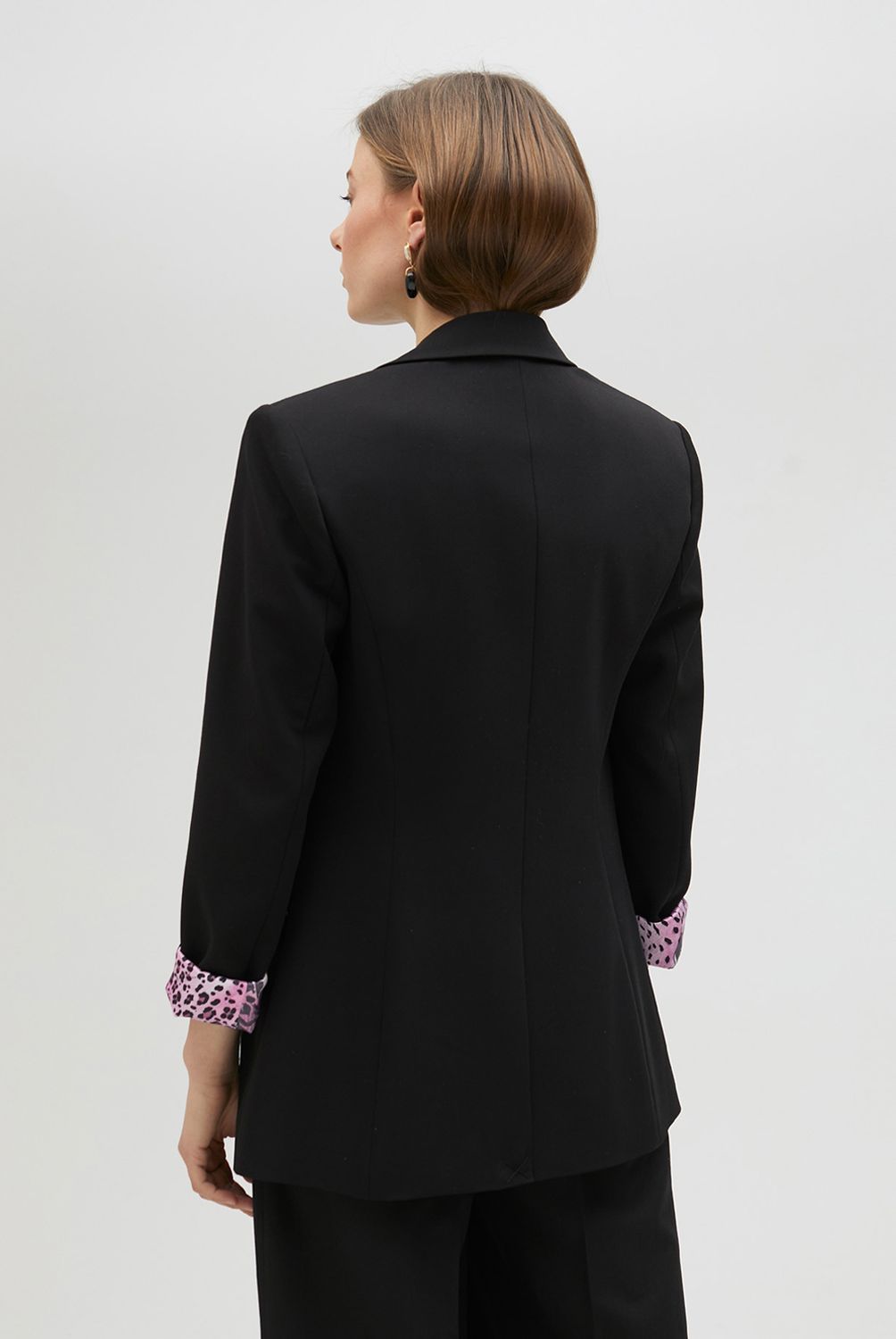 LOLA CASADEMUNT - Blazer Con Forro Estampado Mujer Lola Casademunt