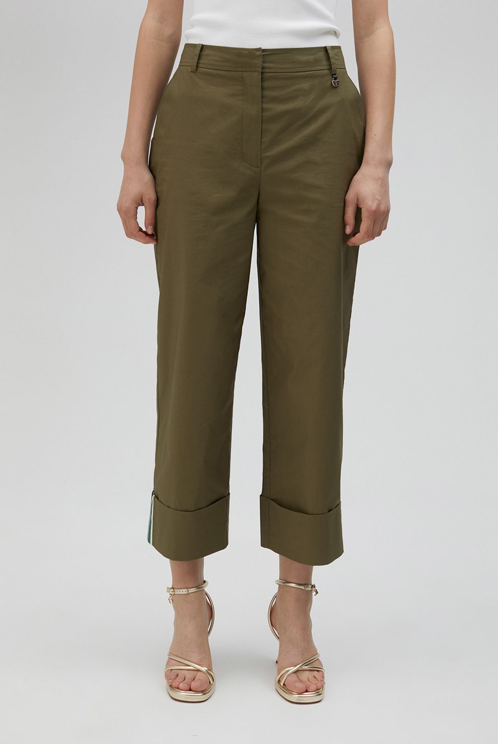LOLA CASADEMUNT - PANTALON POPE LS2514003 VERDE L
