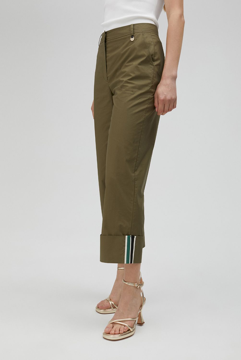 LOLA CASADEMUNT - PANTALON POPE LS2514003 VERDE L