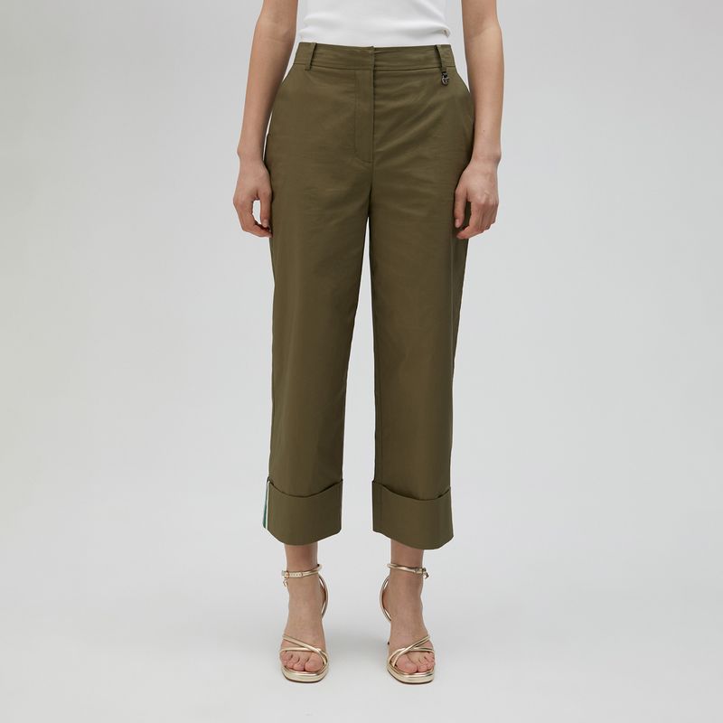 LOLA CASADEMUNT - PANTALON POPE LS2514003 VERDE L