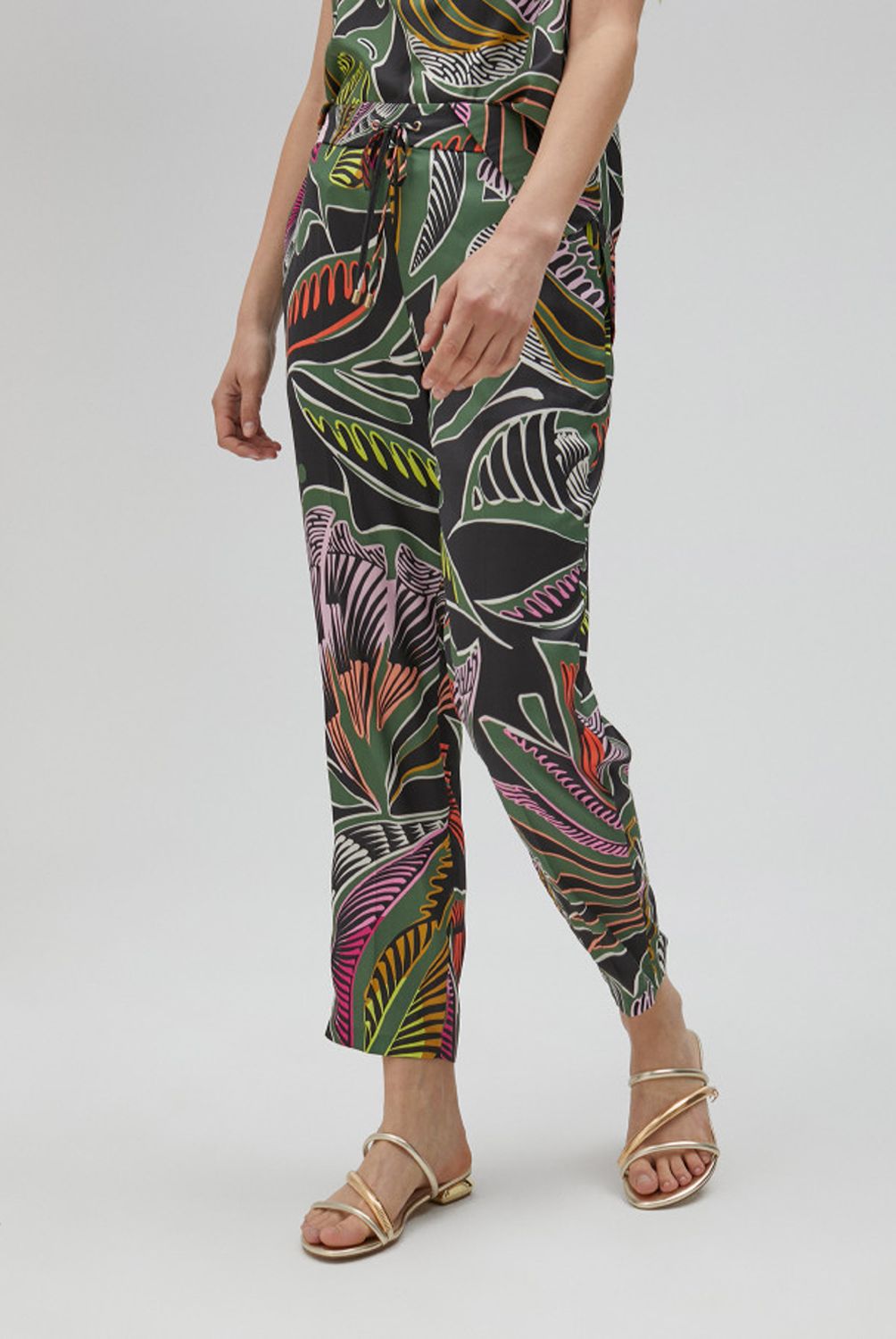 LOLA CASADEMUNT - Pantalón Jogger Estampado Floral Mujer Lola Casademunt
