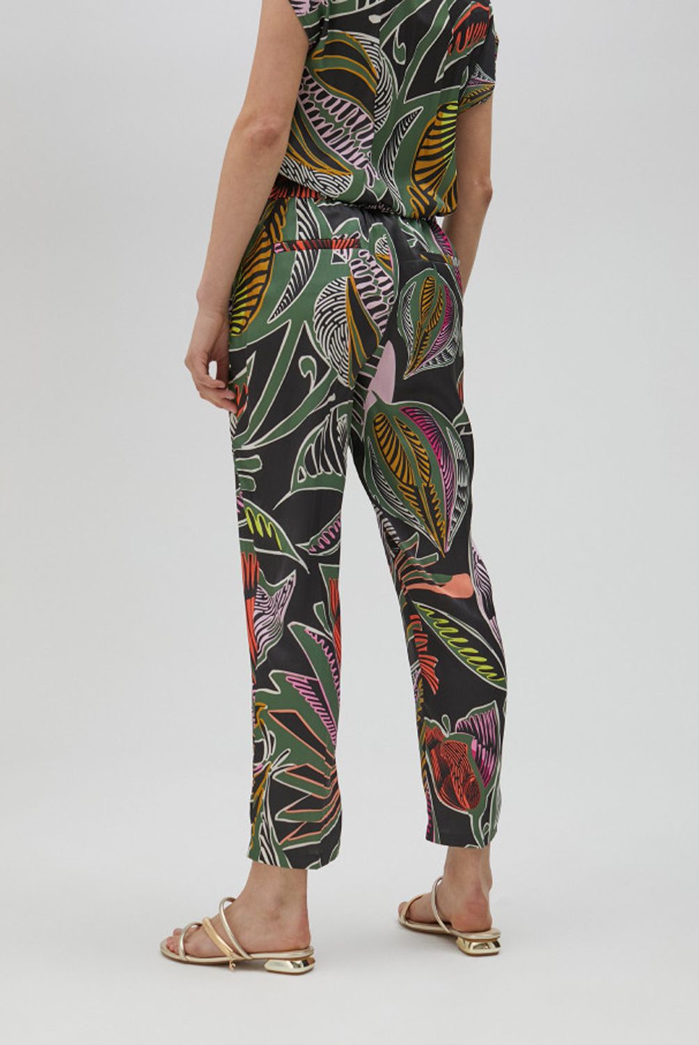 LOLA CASADEMUNT - Pantalón Jogger Estampado Floral Mujer Lola Casademunt