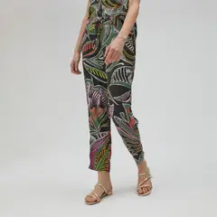 LOLA CASADEMUNT - Pantalón Jogger Estampado Floral Mujer