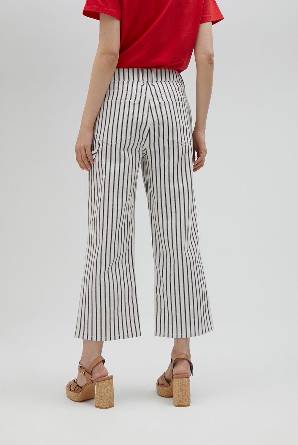 LOLA CASADEMUNT - Pantalón Detalle Bordados Culotte Mujer Lola Casademunt