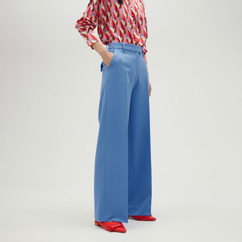 LOLA CASADEMUNT - Pantalón Palazzo Mujer Lola Casademunt