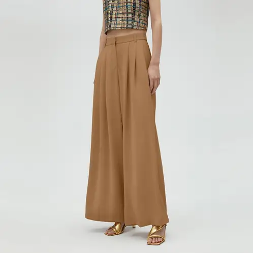 LOLA CASADEMUNT - PANTALON FLUI MS2514008 BLANCO M