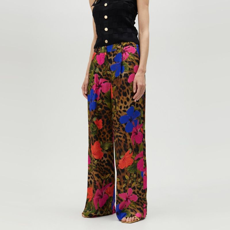 LOLA CASADEMUNT - Pantalon Popel Vuelta Bajo Grossgain Mujer Lola Casademunt