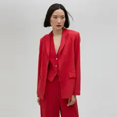 LOLA CASADEMUNT - Chaqueta Lino Mujer