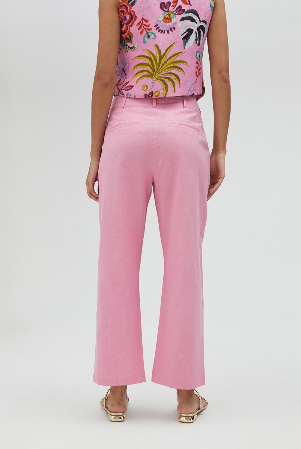 LOLA CASADEMUNT - PANTALON DETA LS2514019 FUCSIA S