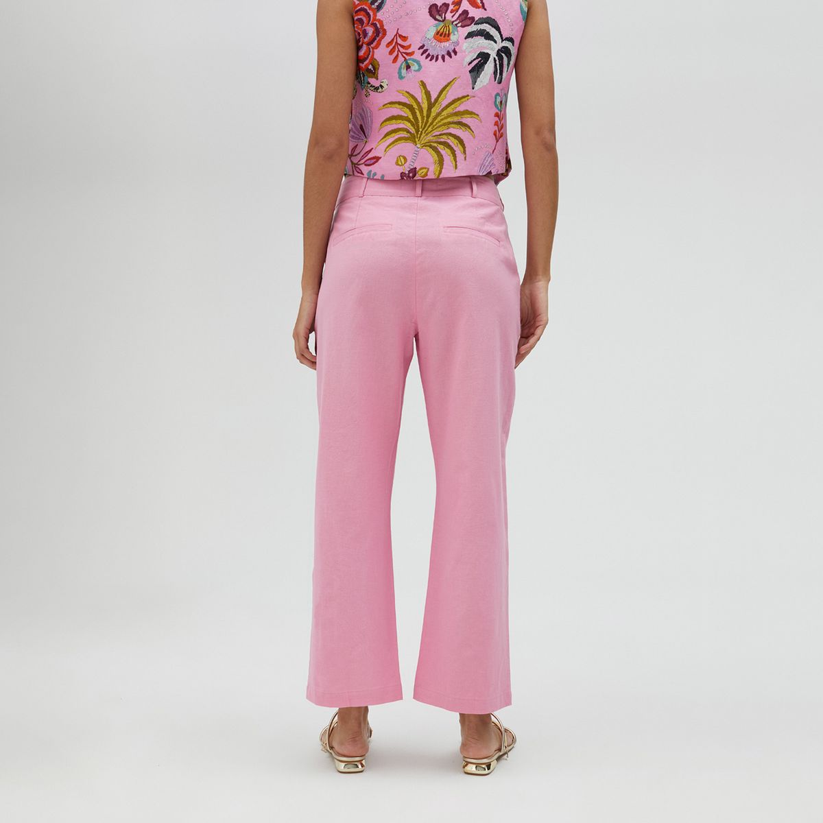 LOLA CASADEMUNT - Pantalón Mujer Fucsia Lola Casademunt