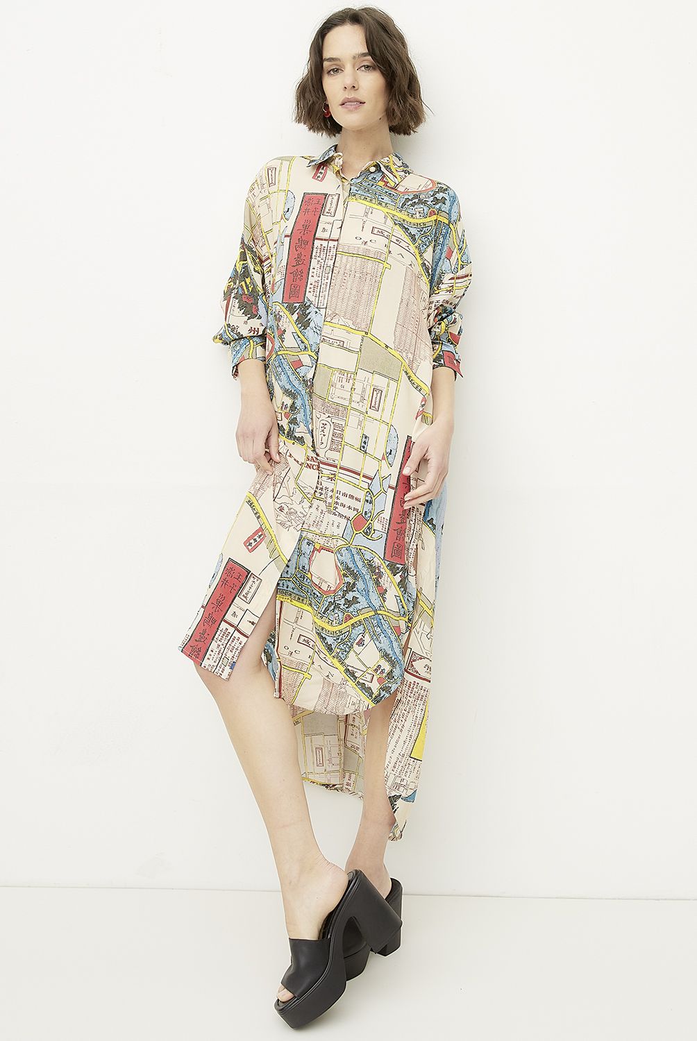 DIXIE - Vestido Camisero Mujer Dixie