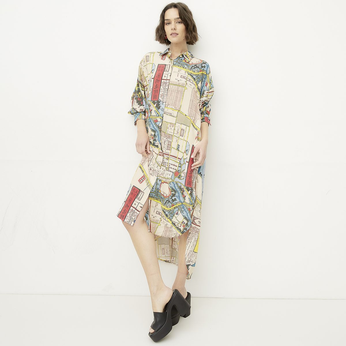 DIXIE - Vestido Camisero Mujer Dixie