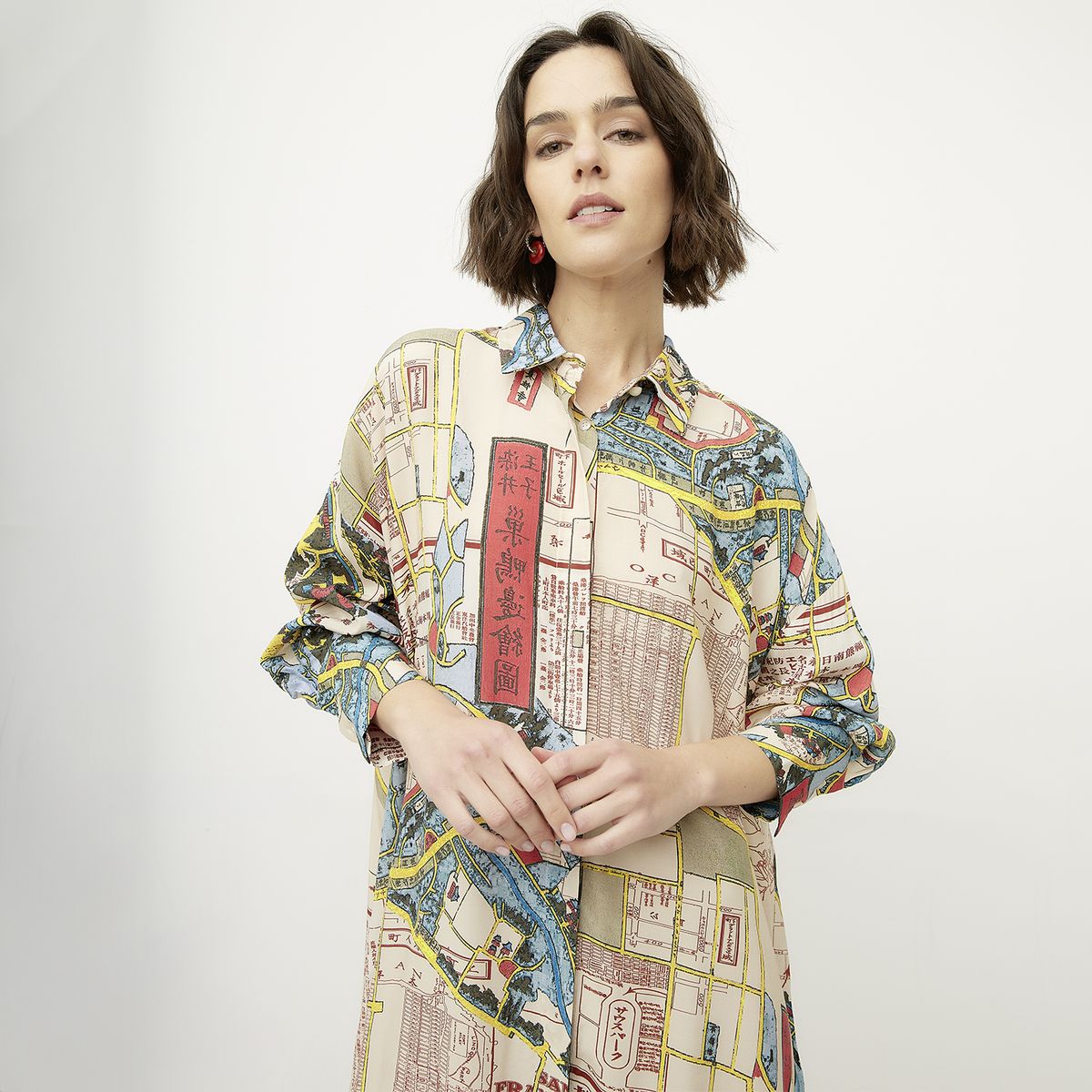 DIXIE - Vestido Camisero Mujer Dixie