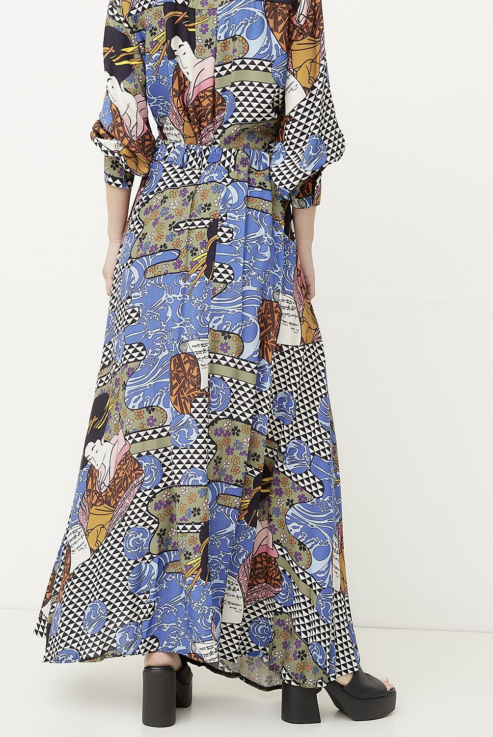 DIXIE - Falda Larga Estampada  Mujer DIXIE