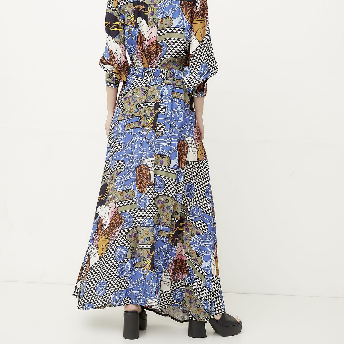 DIXIE - Falda Larga Estampada  Mujer DIXIE