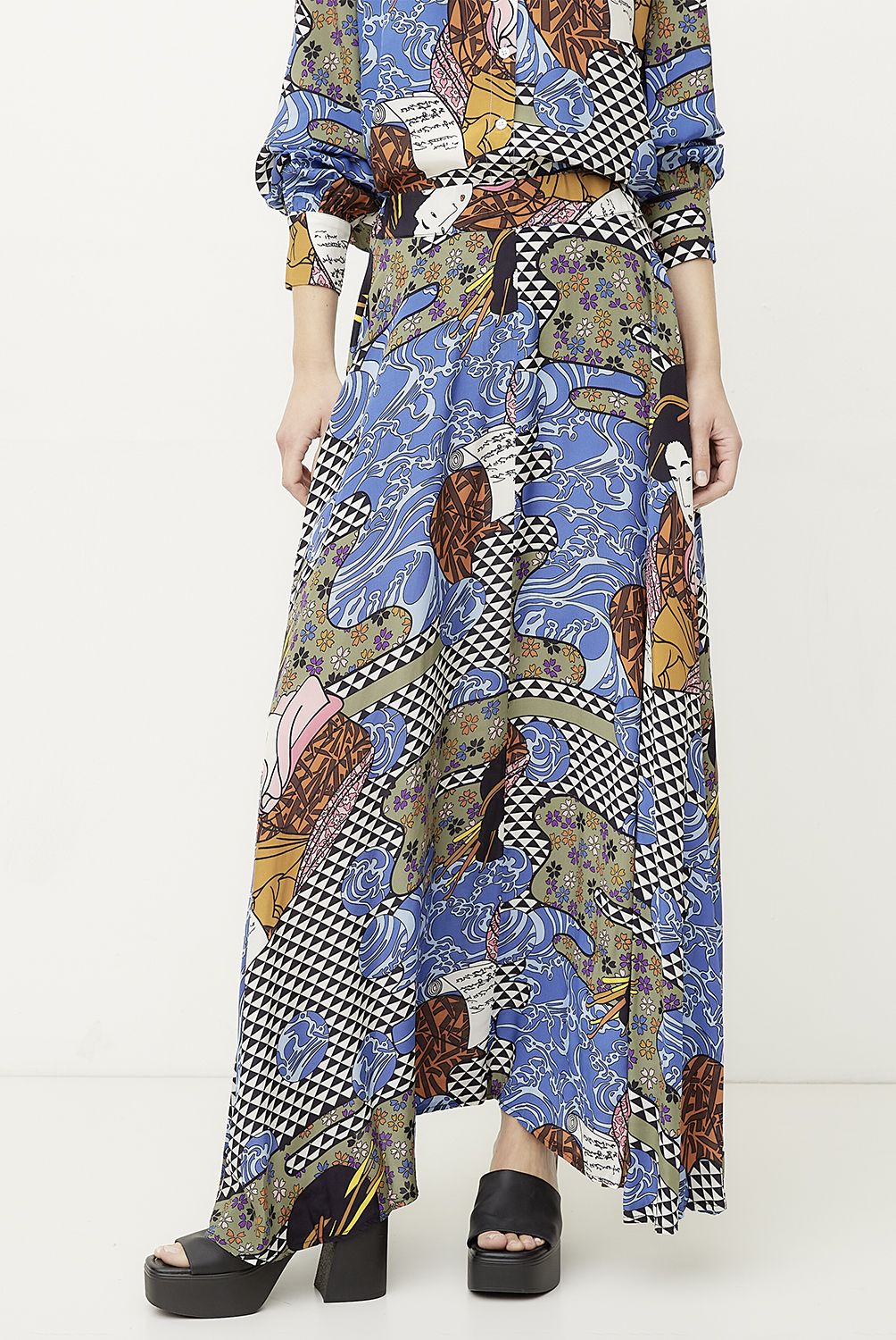 DIXIE - Falda Larga Estampada  Mujer DIXIE