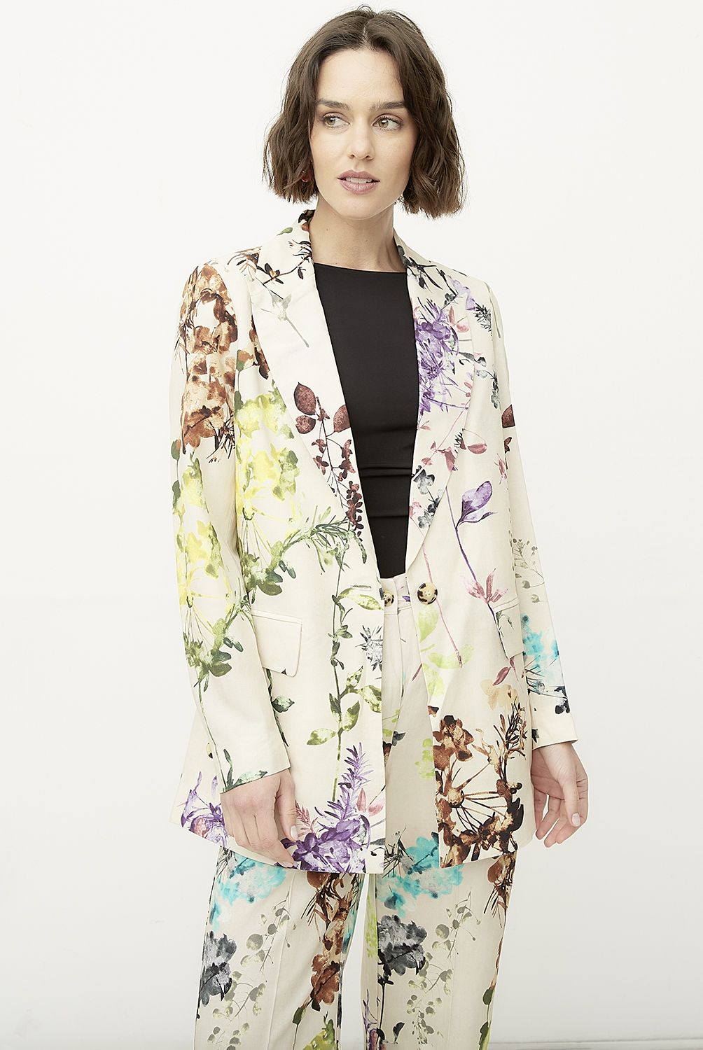 DIXIE - Blazer Estampado Mujer Dixie