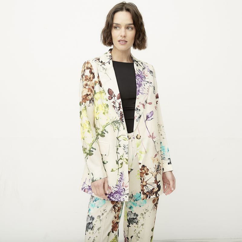 DIXIE - Blazer Estampado Mujer Dixie