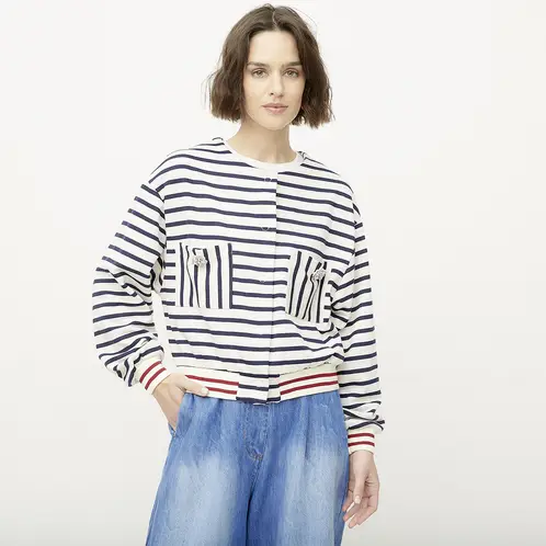 DIXIE - Chaqueta Rayas Mujer