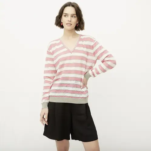 DIXIE - Sweater Rayado Mujer