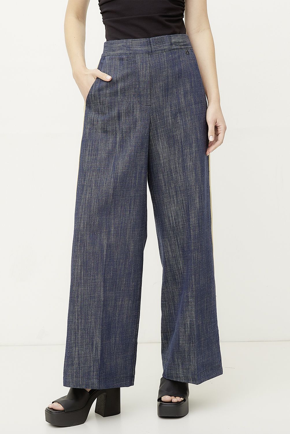 DIXIE - Pantalón Ancho Estampado  Mujer DIXIE