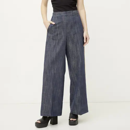 DIXIE - Pantalón Ancho Estampado Mujer