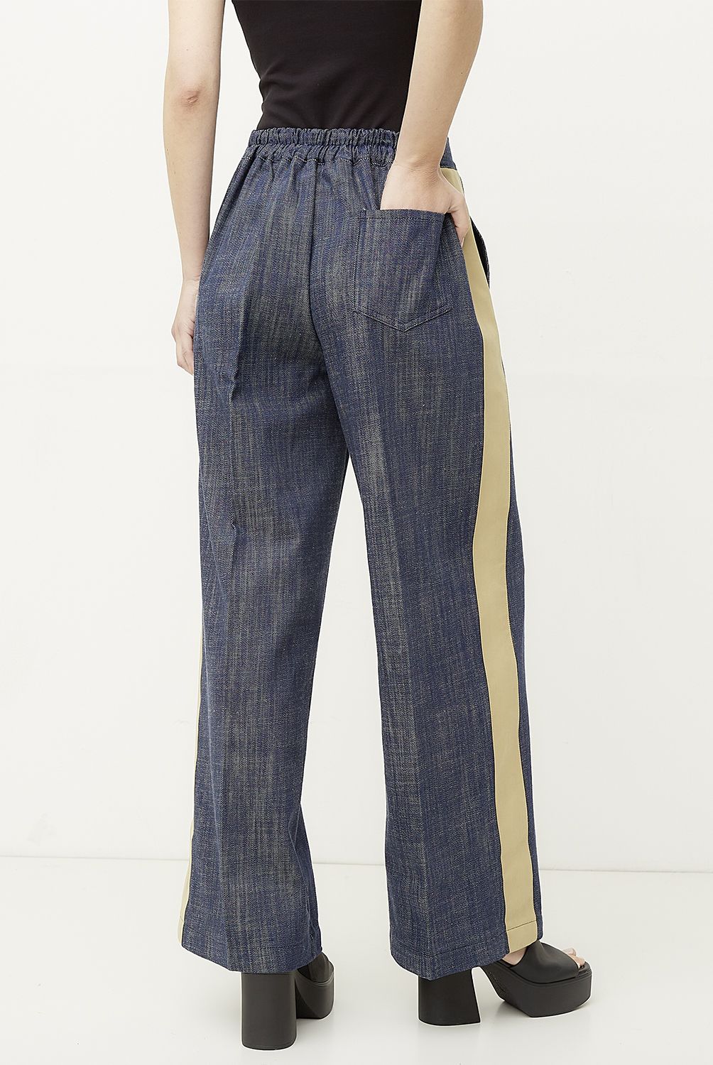 DIXIE - Pantalón Ancho Estampado  Mujer DIXIE