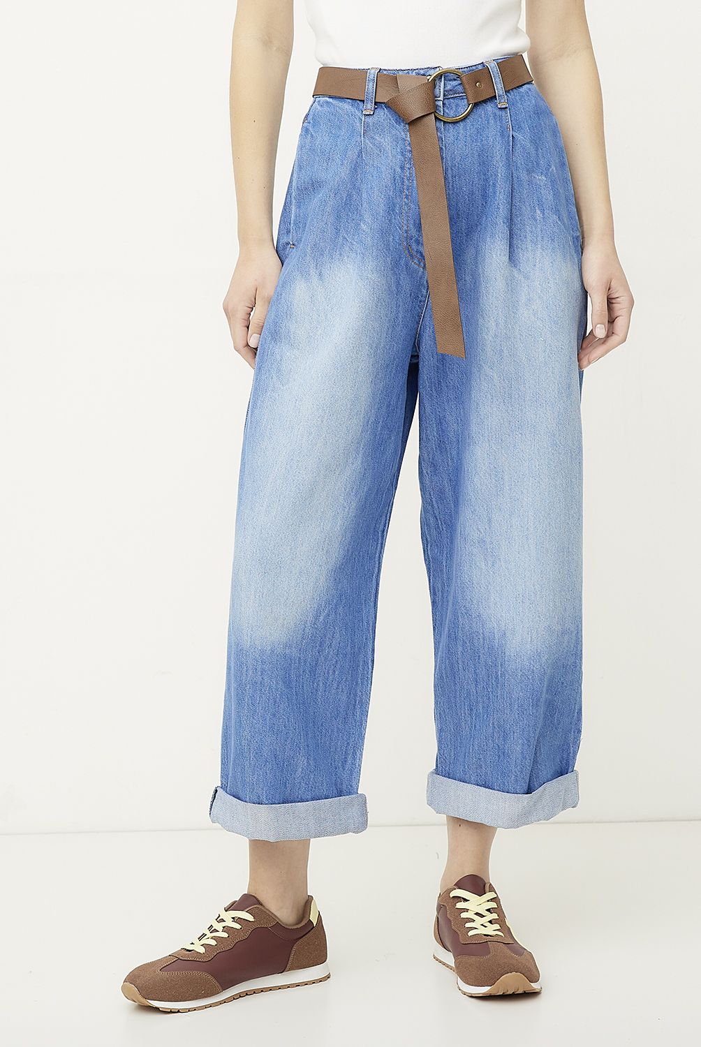 DIXIE - Pantalón Ancho Estampado  Mujer DIXIE