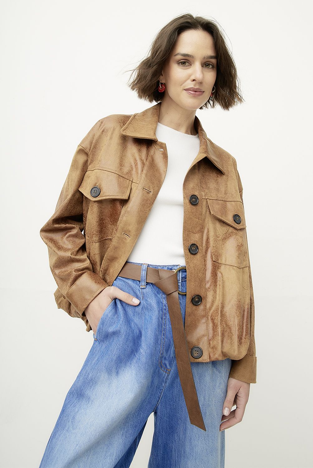 DIXIE - Chaqueta Botones Mujer Dixie