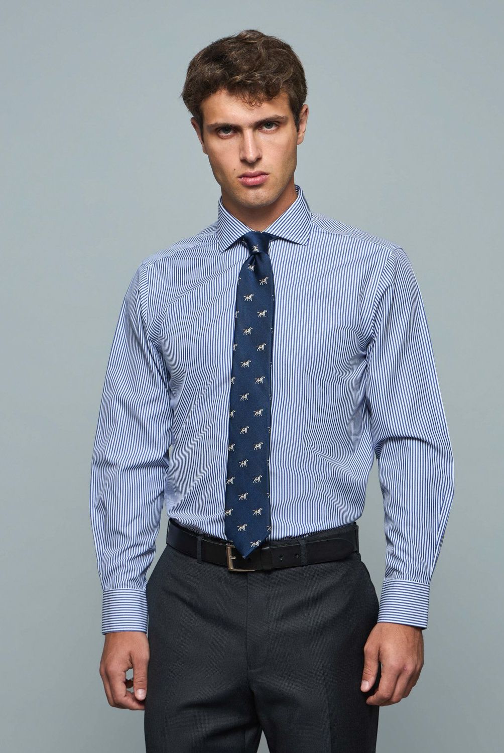 SAVILLE ROW - Camisa De Vestir Manga Larga Algodón Hombre Saville Row