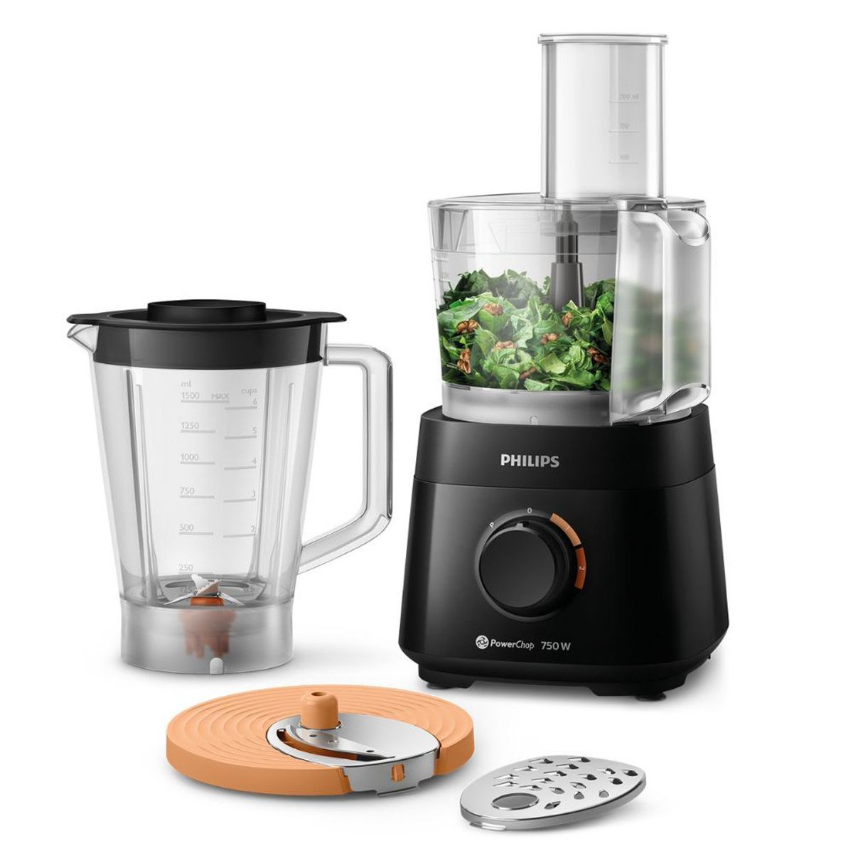 PHILIPS - Procesadora de Alimento 1.5Lt HR7301/90 Philips