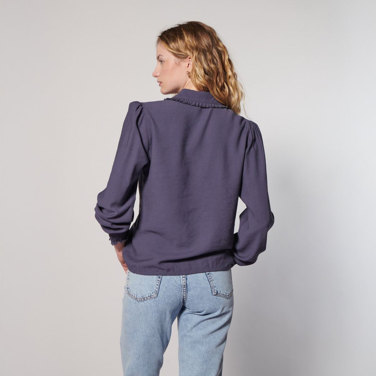 SINGOLARE - Blusa Bruin Mujer Singolare