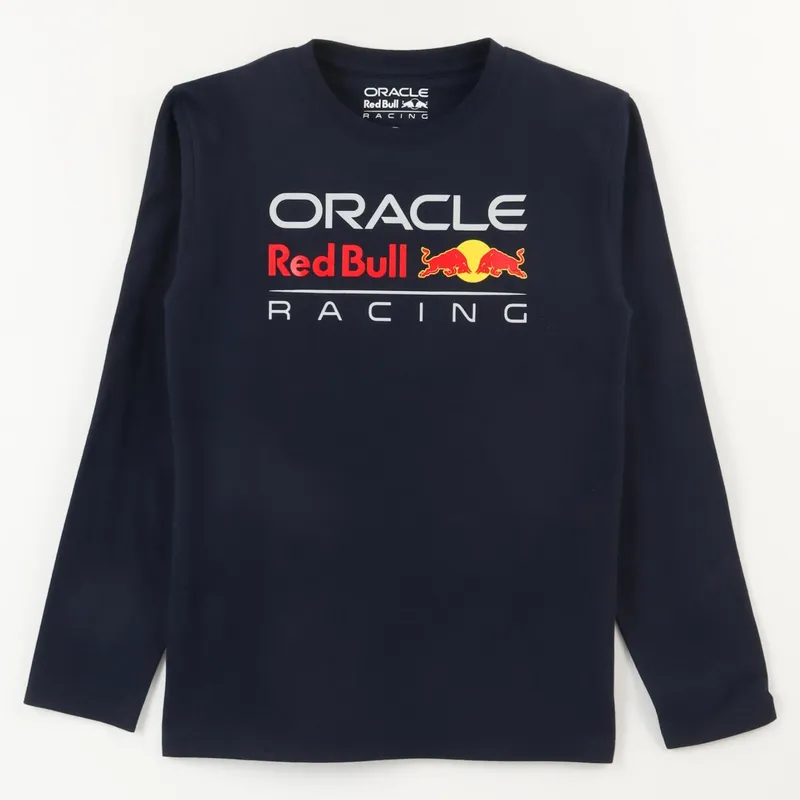 RED BULL - Polera Manga Largo Niño Algodón Red Bull