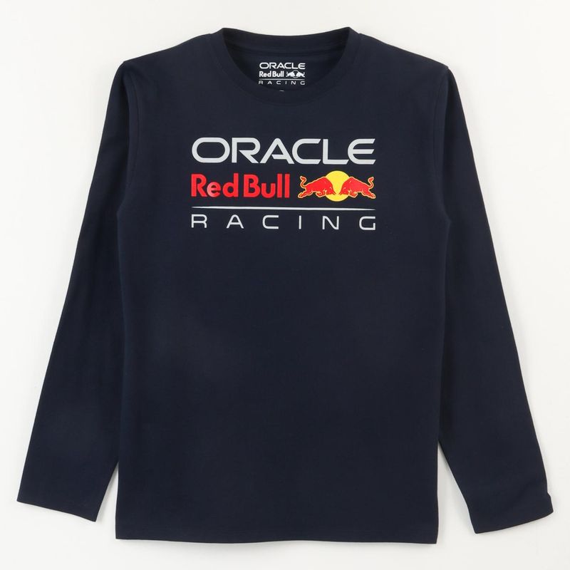 RED BULL - Polera Manga Largo Niño Algodón Red Bull
