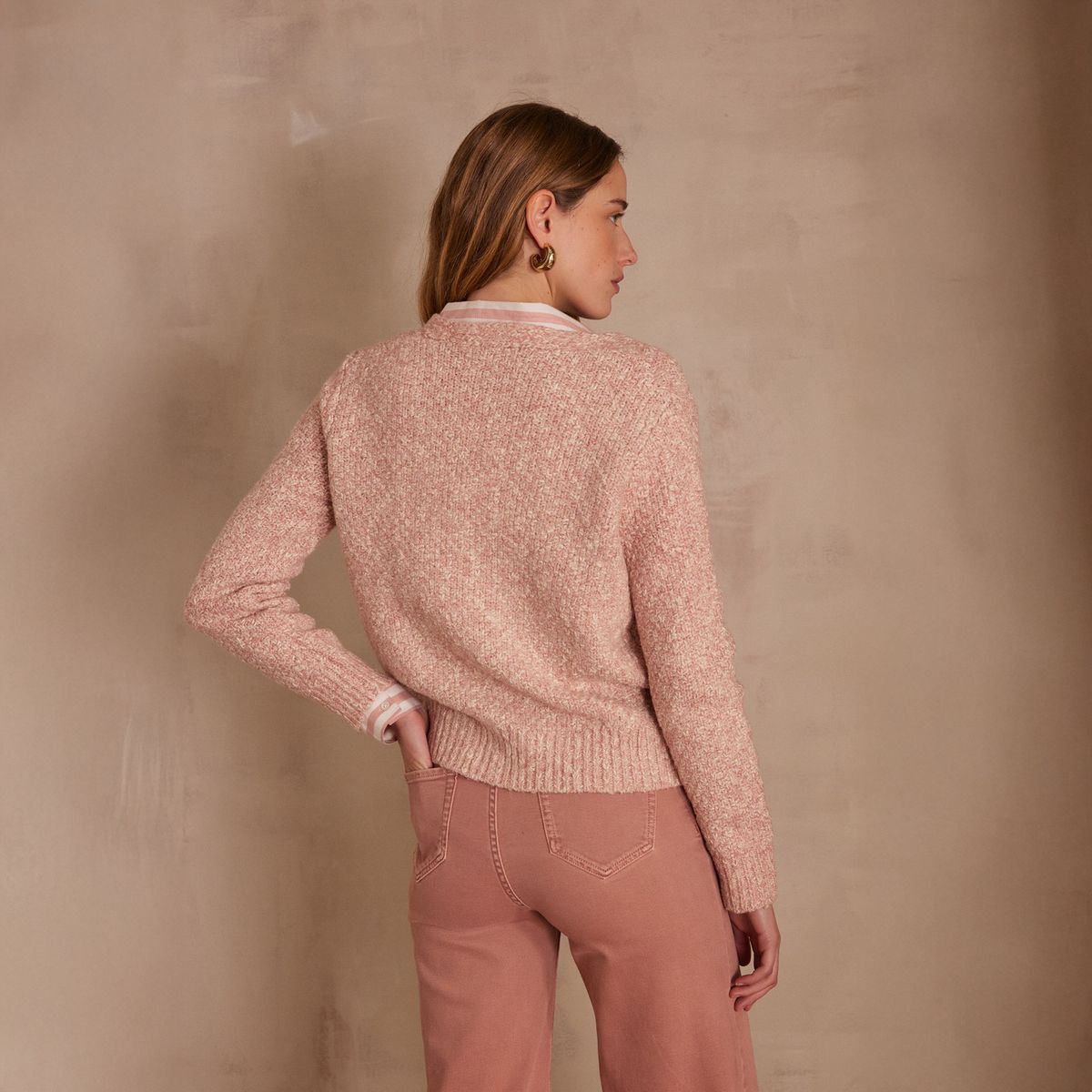 MAISON 123 - Chaleco Clea Con Bolsillos Algodón Mujer Maison 123